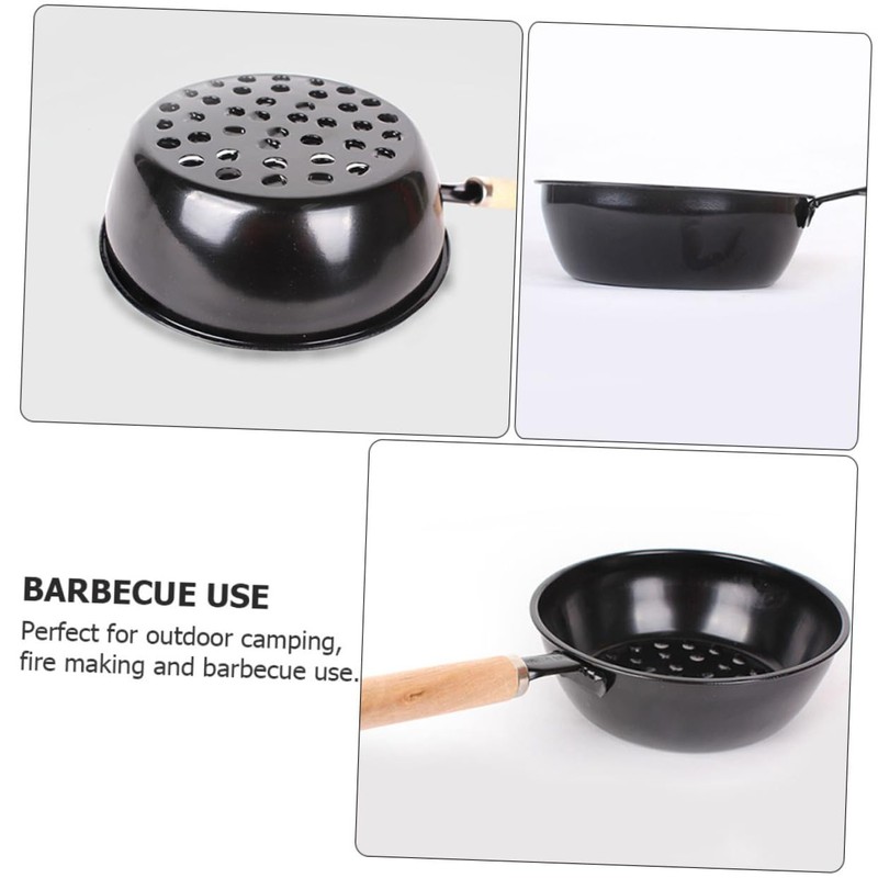 FUNOMOCYA Portable Charcoal Burner with Handle Easy to Use Charcoal