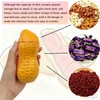 Peanut Shaped Jar, Ceramic Peanut Food Container, Cute Shape Ceramic