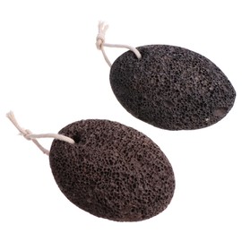 FRCOLOR Natural Pumice Stone Foot Grinder for Soft Calluses Corns Pedicure Exfoliant Tool