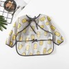SJBAUTYO Baby Bib with Long Sleeves, Feeding Bib for Babies