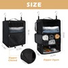 Surblue Hanging Shelves Travel Storage Bag Compression Packing Cube for