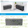 Redlution Digital Large Big Jumbo LED snooze wall desk Alarm