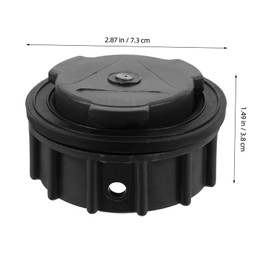 NOLITOY Heavy-Duty Garbage Bin Stopper Plug Leakproof Outdoor Drain Plug for Trash Cans Easy Installation Reduces Water Leakage and Pollution