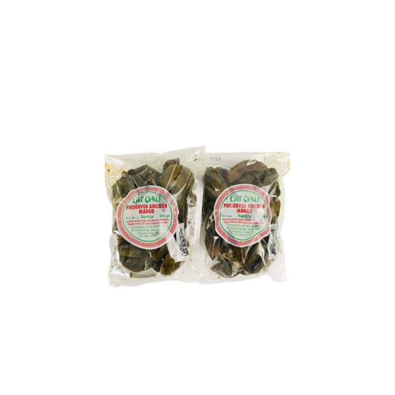 Lat Chiu Preserved Amchar Mango (Spicy) - 350g (Pack of