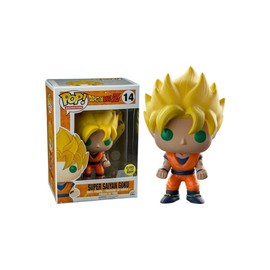 Dragon Ball Z Funko POP Vinyl Figure - Glow in the Dark Super Saiyan Goku