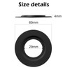LEGELITE 2 Pack Metal Lamp Shade Reducer Ring, E27/E14 Light