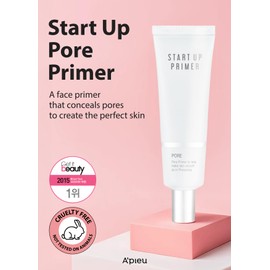 MISSHA A'PIEU Start Up Pore Primer - Pore Minimizer and Oily Skin Control Formula - Lightweight, Non-Sticky, Hydrating, Wrinkle Filler with Soothing Herbal Extracts