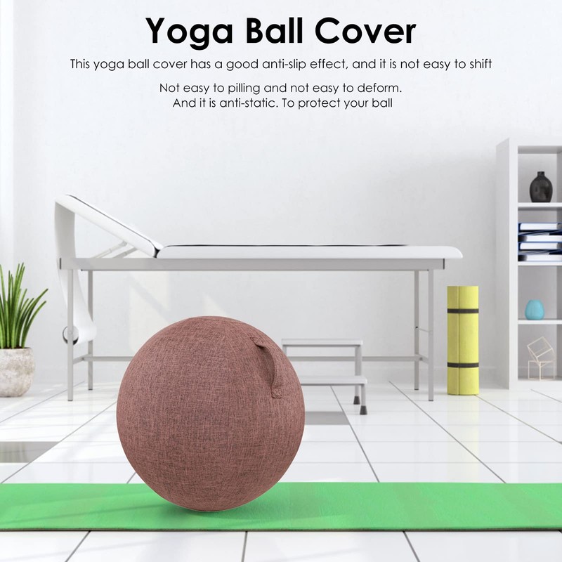Yoga Ball Chair - Exercise Ball Chair with Handle,Dustproof Protective