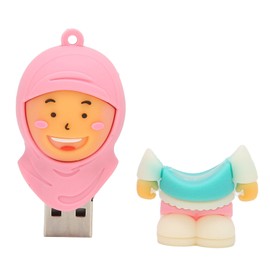 Cartoon Flash Disk Compatible Fast Transmission Cute USB Flash Drives for Data Storage Transmission Sharing128GB