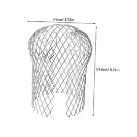 Tofficu 8 Pcs Gutter Downspout Strainer Covers Durable Aluminum Mesh Leaf Guards for Efficient Filtering Easy Cleaning Prevent Blockage from Leaves Debris Roof Gutters