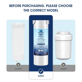 MARRIOTTO XWF Water Filter Replacement for GE XWF Refrigerator Water Filter, 4 Pack
