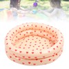 Round Inflatable Swimming Pool Vintage Heart Pattern Thicken Kids Paddling