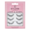(Multi Pack- 3 Pairs) Eylure Texture #117 False Eyelashes, Black