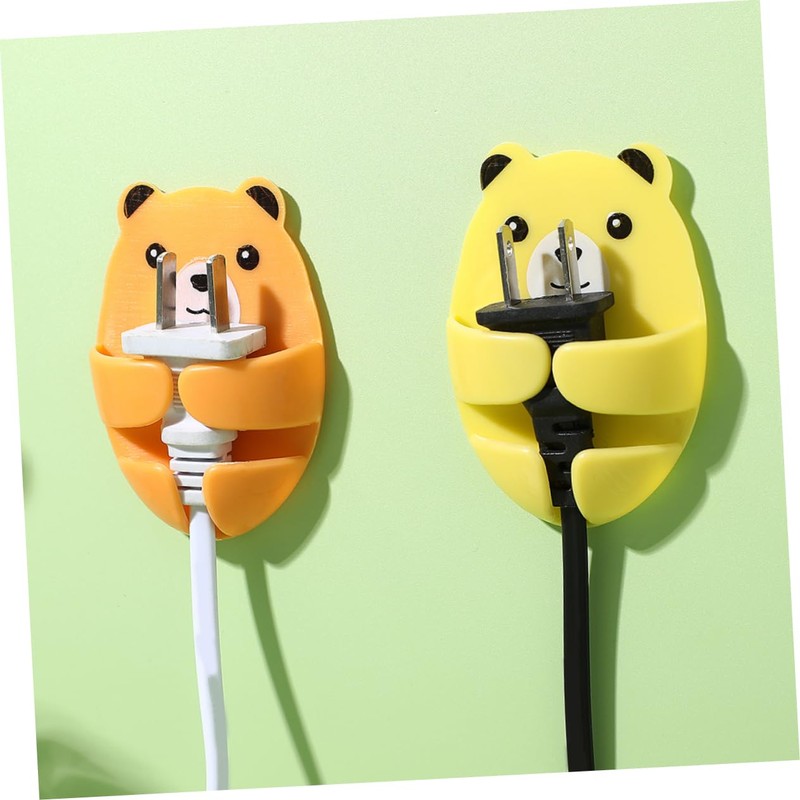 Gadpiparty Socket Hooks Plug Hooks Cable Organiser Cable Holder Socket