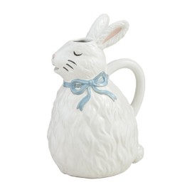 Mud Pie Bunny 45 oz PITCHERS, White