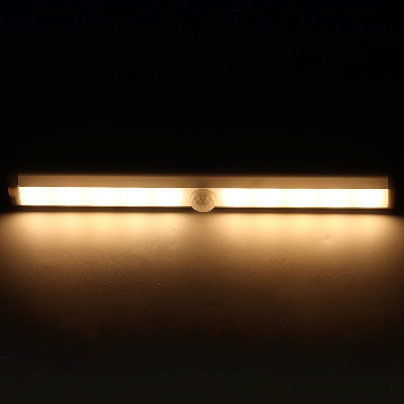 LED Cabinet Light Warm White 2 Brightness Stepless Dimming Timing