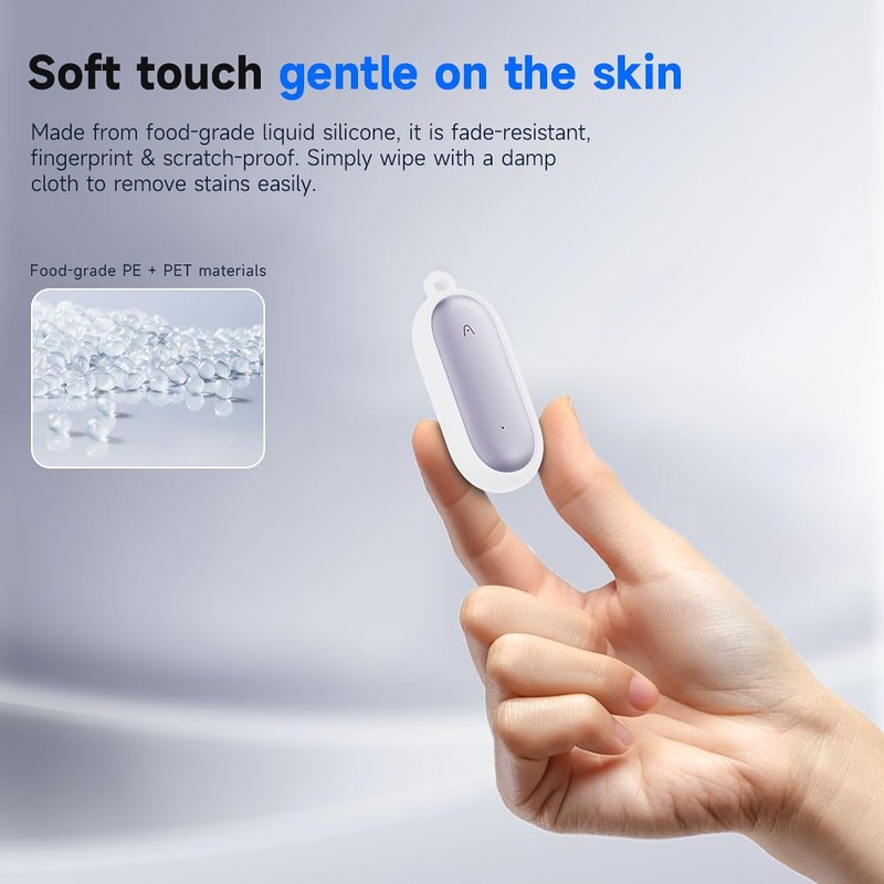 Tedubax Silicone Case PLAUD NotePin AI/NotePin S Voice Recorder Accessories