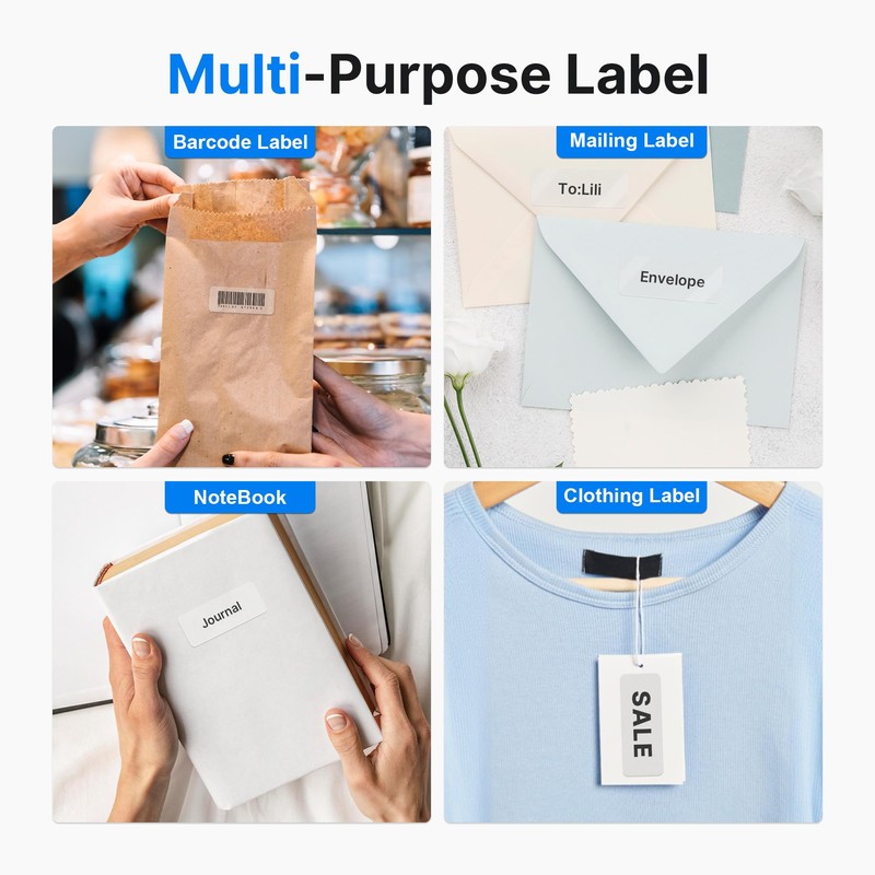 ETIKEZ 3-1/3x4 Shipping Address Labels, Shipping Labels for Laser &