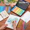 Shuttle Art Colored Pencils, 60-Color Set - Pastel Color Pens