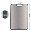 Titanium Cutting Board Double Sided Crystallization Cutting Boards for Kitchen