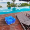 Inflatable Pool Foot Bath, 35 x 14 cm, Foldable Inflatable