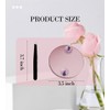 Magnifying Makeup Mirror Suction Cup 30X 20X, 3.5 inches Magnified