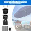 Hopbucan Pack of 8 Umbrella Stand, Hole Ring, Plug, Cover