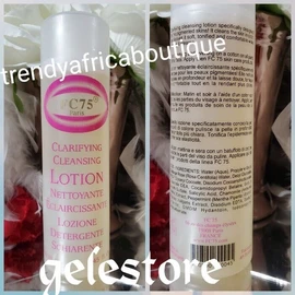 FC75 PARIS Clarifying Cleanser Lotion. Deep Face  Cleansing 250ml X 1👌👌