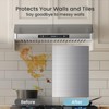 VIKIO HOME Kitchen Wall Shield – 24x30 Inch Stainless Steel
