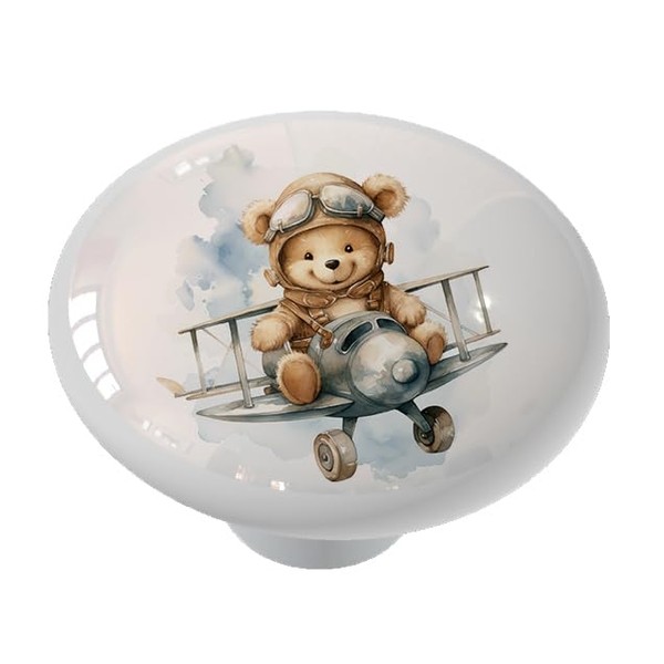 Gotham Decor Classic Teddy Bear D Cabinet Knob/Round Knob/Drawer Pulls