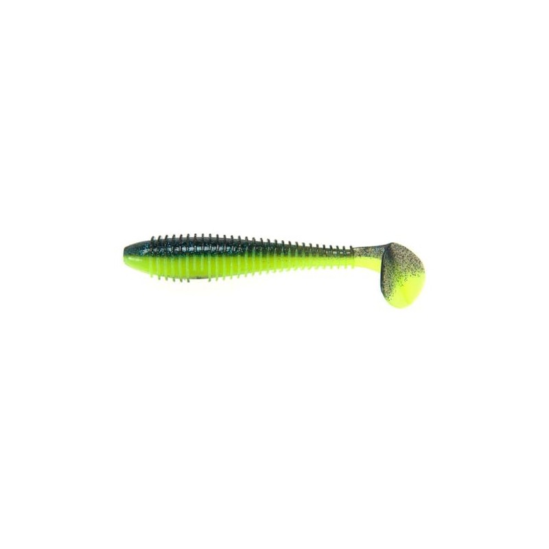 Keitech Fat Swing Impact 2.8 Inch Chartreuse Thunder