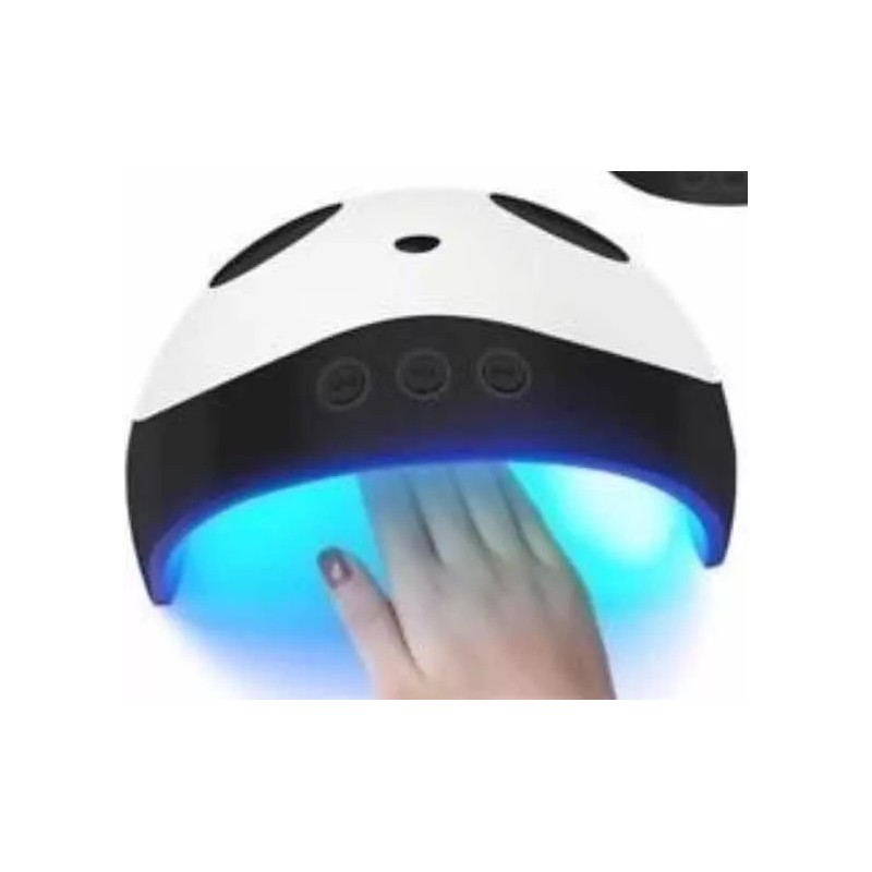 Panda Lámpara Uv Led Para Uñas Panda 8 Focos 36w.dama