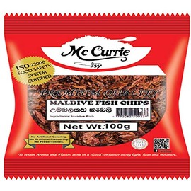 Mccurrie Maldive Fish Chips Ceylon 100g