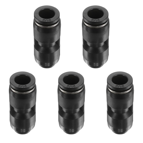 HARFINGTON 5pcs Push to Connect Fittings 5/16" OD x 5/32"