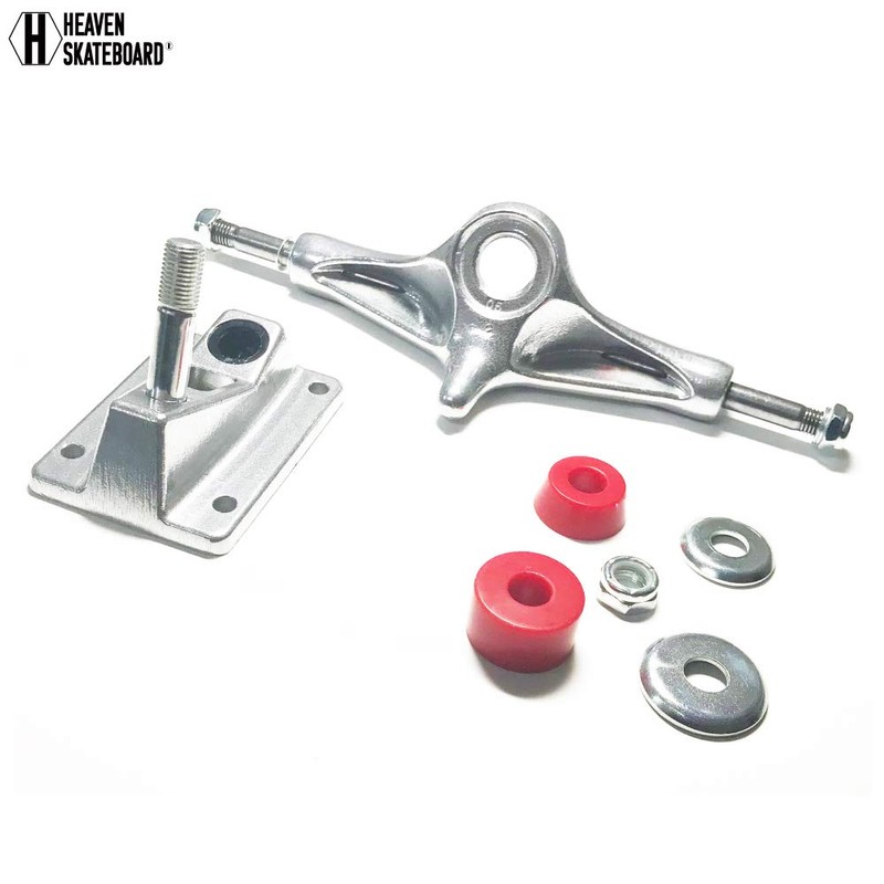 SK8 TRUCK G Silver 5.25" Super Lightweight Strong Professional Skateboard