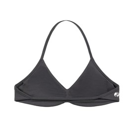 AUROLA Influence Strappy Bra Sports Bras for Women, Backless Padded Impact Strappy Bra Workout Gym Yoga with Removable Cups, Dark Grey, X-Small