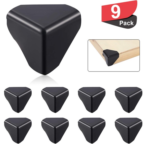 Corner Guards Corner Protector of Cornhole Boards, Suitable for Between 4 x 2 or 3 x 2 ft Game Boards Corner Cushions to Prevent Cornhole Boards Damage, 1.96 x 1.96 x 1.96 Inch