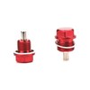 Magnetic Oil Drain Plug Sump Nut Oil Bolt (16x1.5, Red)