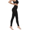 MANZI Women's 2 Pairs Super Opaque Soft Warm Fleece Tights
