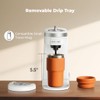 CHULUX Mini Coffee Maker for K Capsule, Single Serve Coffee
