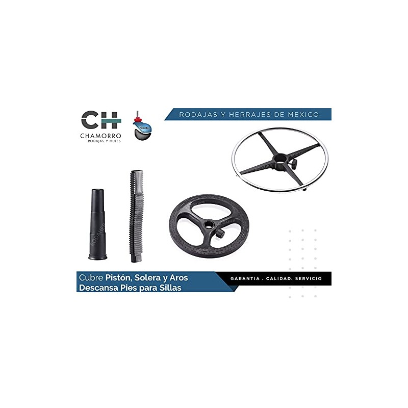 Regatón Tapón Cuadrado de 1 1/2" de Plástico Paq. 10