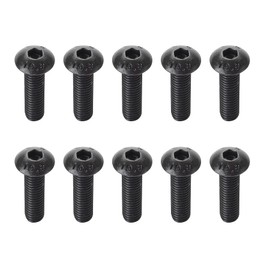 LEPEVNEY M8 x 16mm Alloy Steel Hex Socker Head Screws Thread Button Head Screw Bolt 10 Pcs