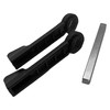 1 Pair of Replacement Patio Door Handle Lever Set 7mm