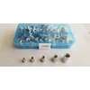 100 Pcs Metric Rivet Nut Insert Rivnut Aluminum Assort Kit