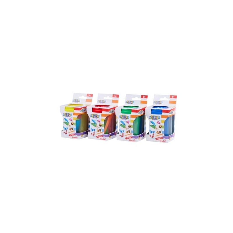 Simba Art and Fun Kneading Box with Accessories, 4 Assorted