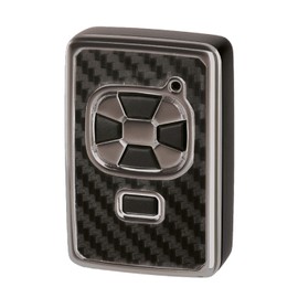 カーメイト(CARMATE) 車用 キーケース リモコン トヨタ Aタイプ カーボン調 メッキ DZ213