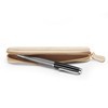 Antony Olivier Real Leather Pencil Case | White Pen Pouch