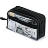 Pencil Case, Transparent, Double-Sided Open Pencil Case, Large Capacity, Stylish,