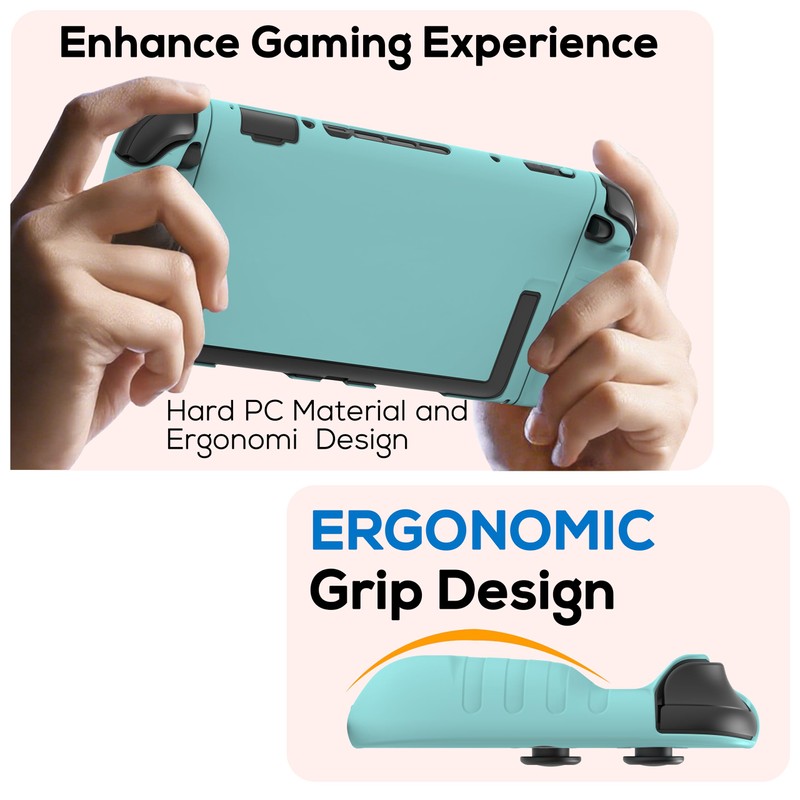 TIKOdirect Protective Case for Switch 2, Hard PC Slim Dockable