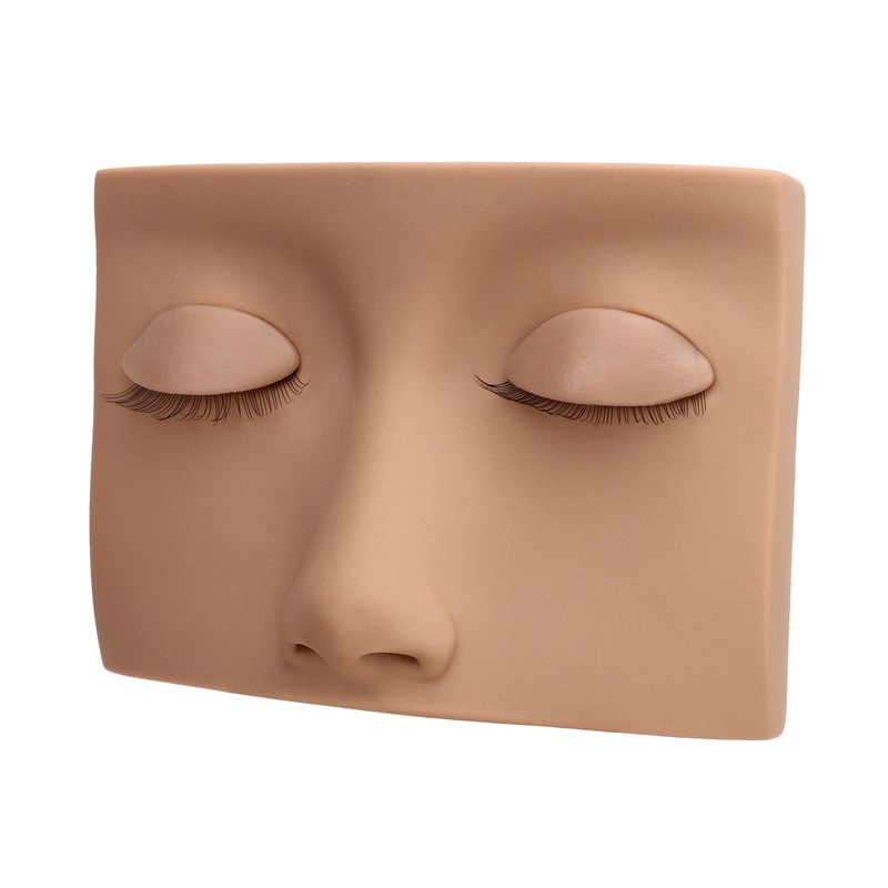 Lash Mannequin Head Removable Silicone Replacement Eyelash Mannequin Head for
